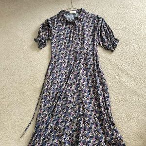 Women’s Natural Life Floral Shirtdress